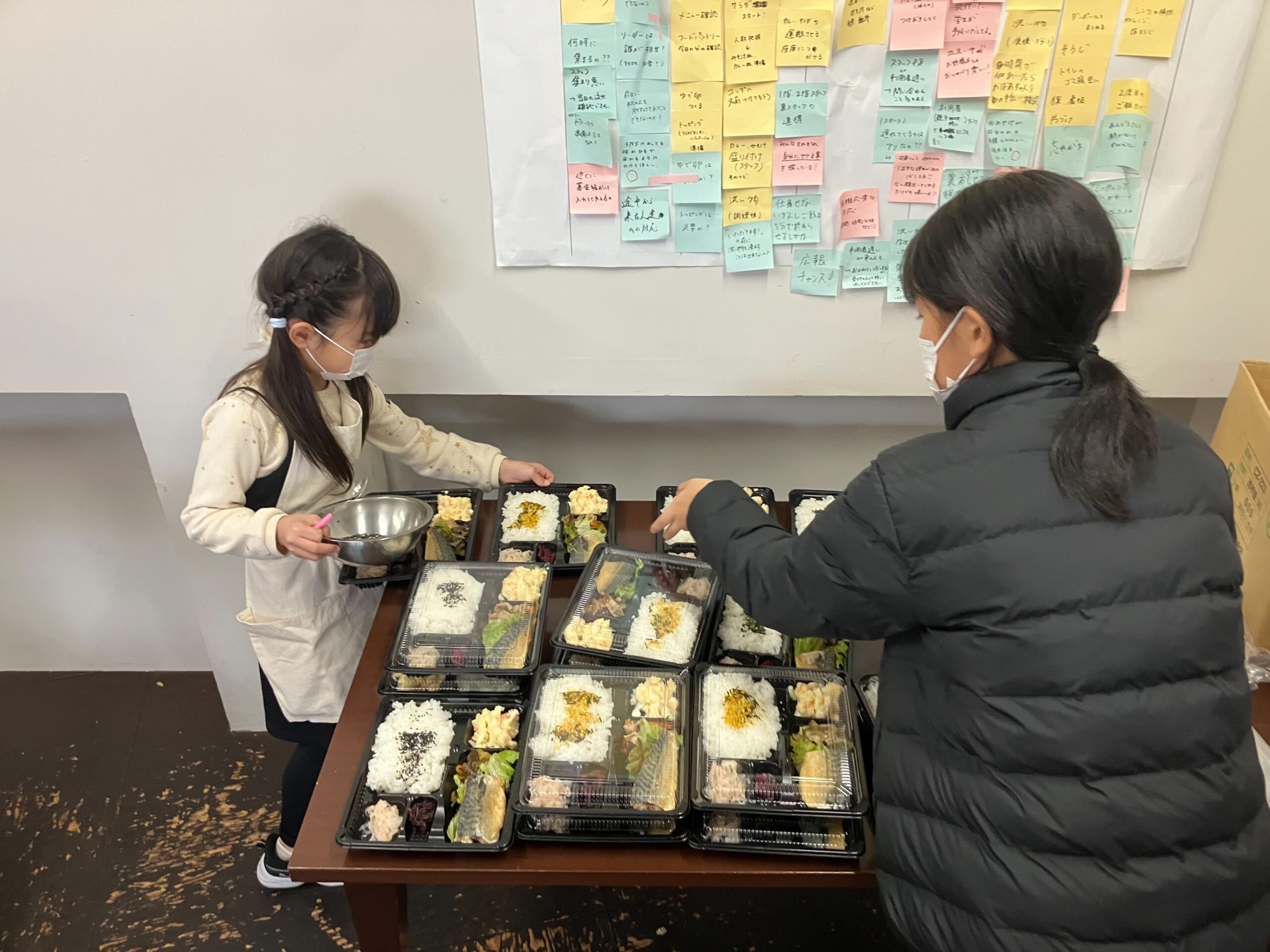 12/1(日)お弁当配布を実施しました！